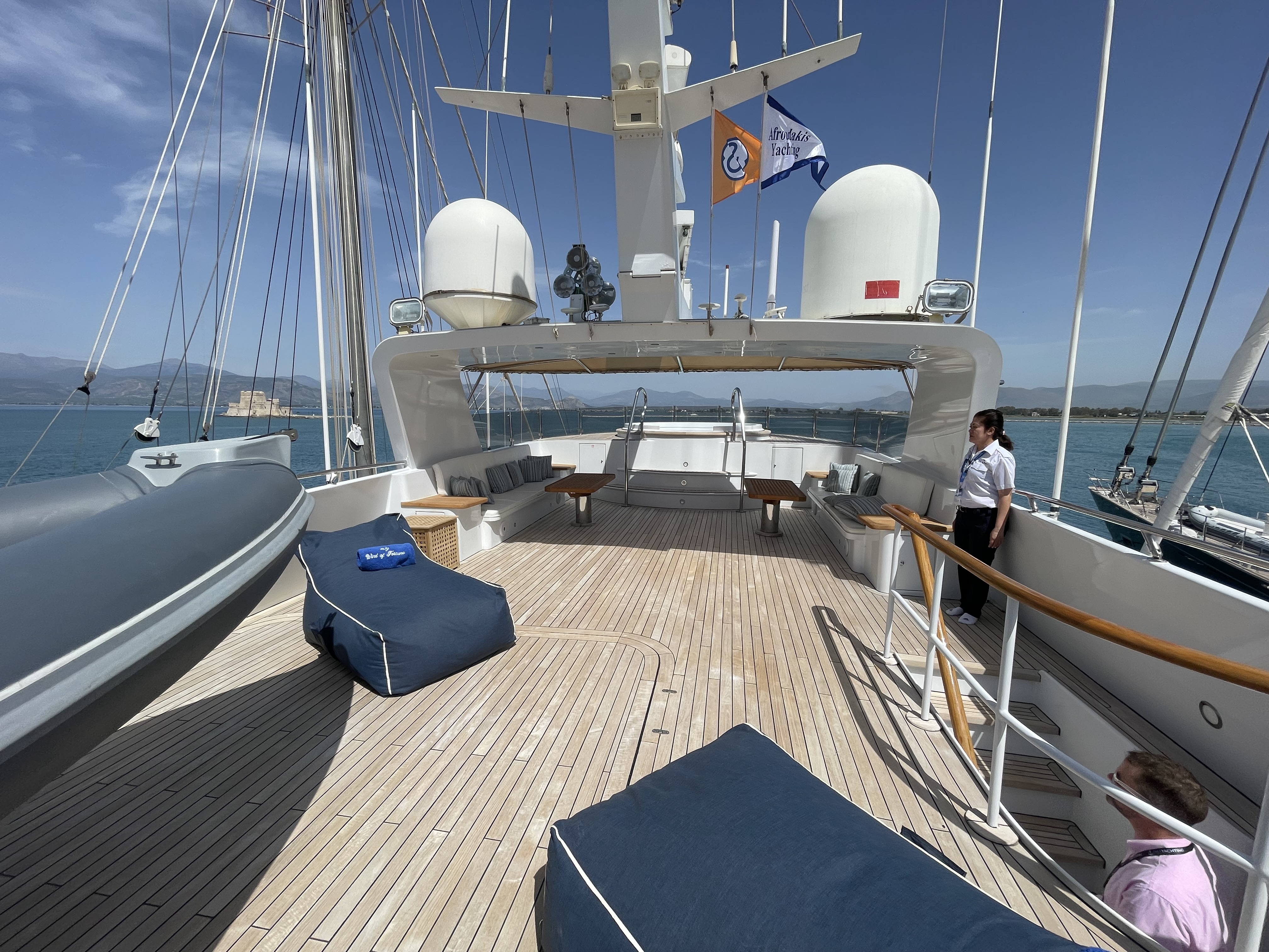 Klara Jakobsen's photo from the onboard visit