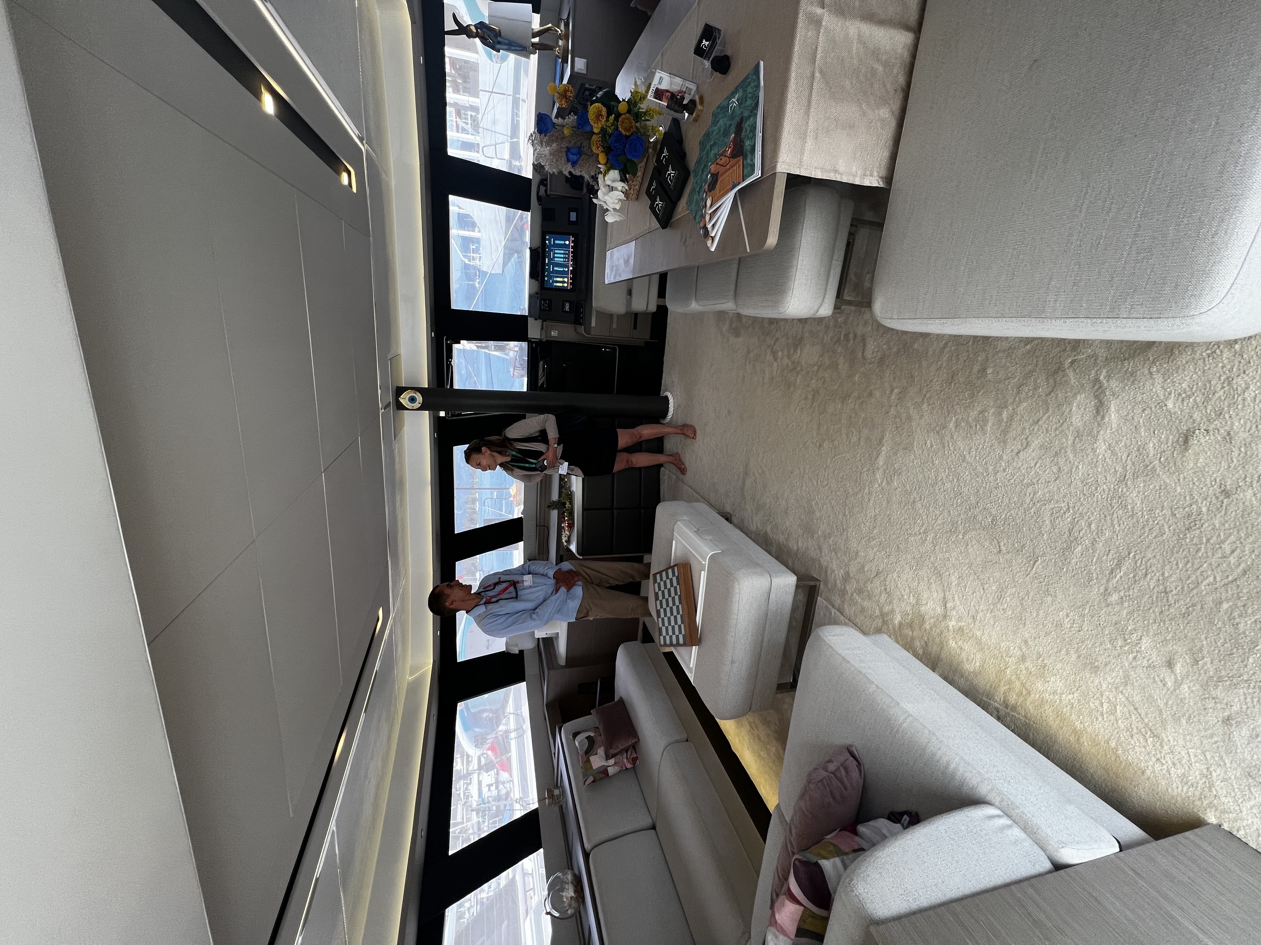Max Froelicher's photo from the onboard visit